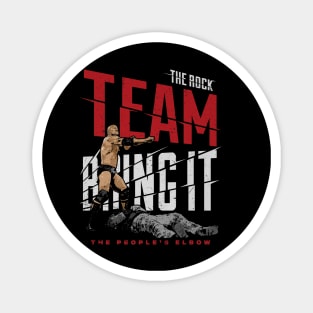 The Rock Team Bring It Magnet